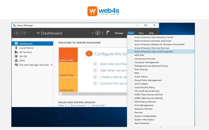 c&agrave;i đặt Domain controller